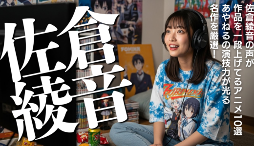 佐倉綾音の声が作品を一段上げてるアニメ10選｜あやねるの演技力が光る名作を厳選！